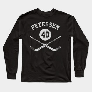 Cal Petersen Los Angeles Goalie Sticks Long Sleeve T-Shirt